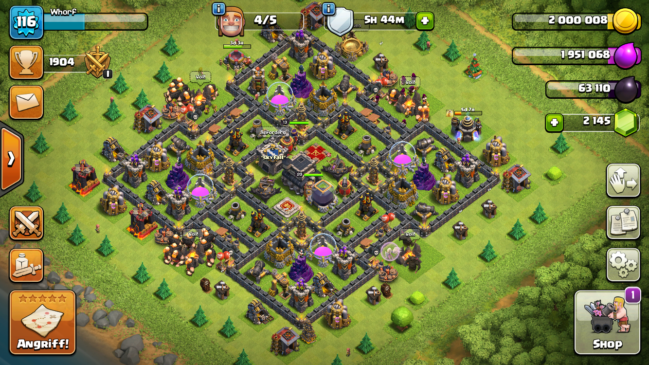 Mobile Game Clash of Clans