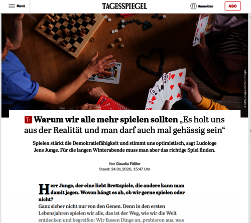 Tagesspiegel Berlin Spielen