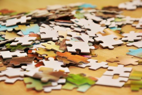 Das Puzzle Als Spielzeug