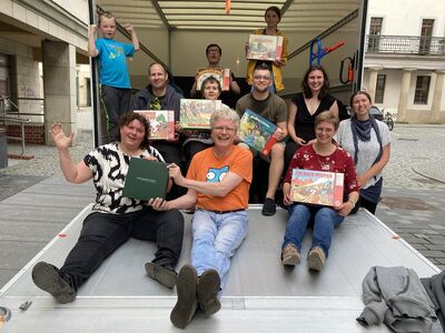 Anlieferung Brettspiele nach Altenburg