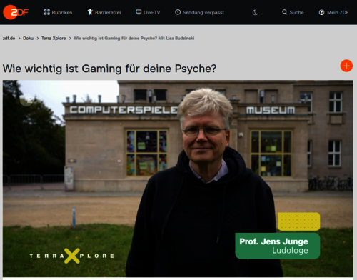 ZDF Computerspielemuseum Berlin