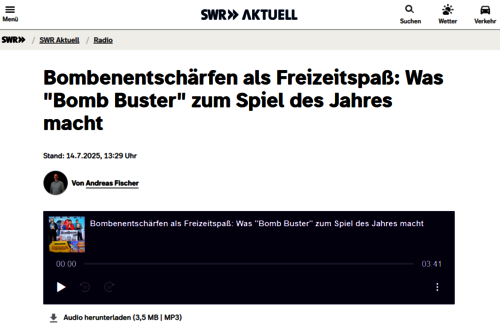 SWR Aktuell Radio Spiel des Jahres