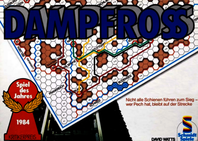 Brettspiel Dampfross bei Schmidt Spiele