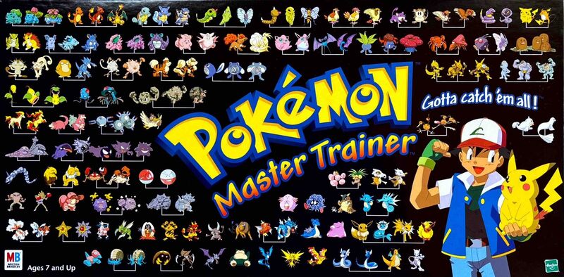 Brettspiel Pokémon Master Trainer