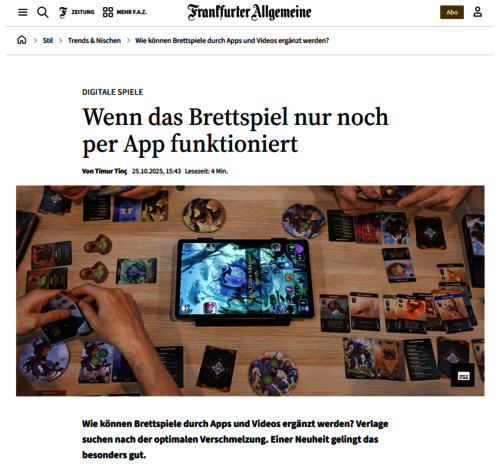 FAZ Brettspiele und Apps